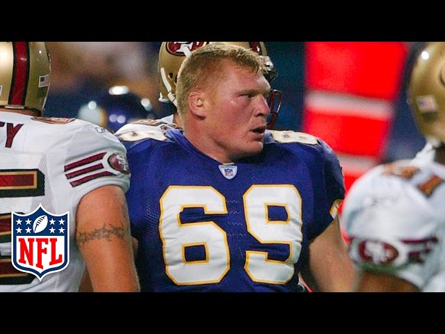 What NFL Team Did Brock Lesnar Play For?