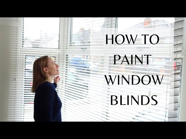 Can You Paint Blinds?