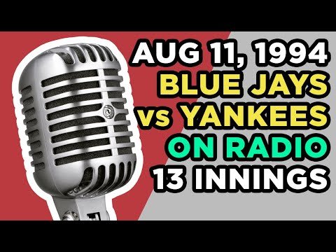 Toronto Blue Jays vs New York Yankees - Radio Broadcast video clip