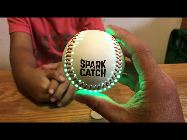 How to Spark Catch Light Up Baseball