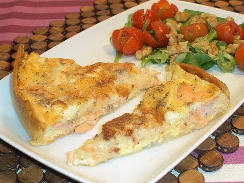 Quiche de Salmón y queso de cabra- La Cocina de Loli Domínguez - UC5ONfXPjWgqElh0NZaRJ1tg