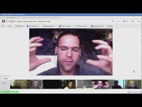 Google+ Platform Office Hours - Hangouts - UC_x5XG1OV2P6uZZ5FSM9Ttw