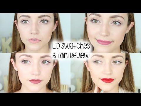 NEW Milani (Limited Edition) Amore Matte Lip Crèmes | Lip Swatches & Review - UC8v4vz_n2rys6Yxpj8LuOBA