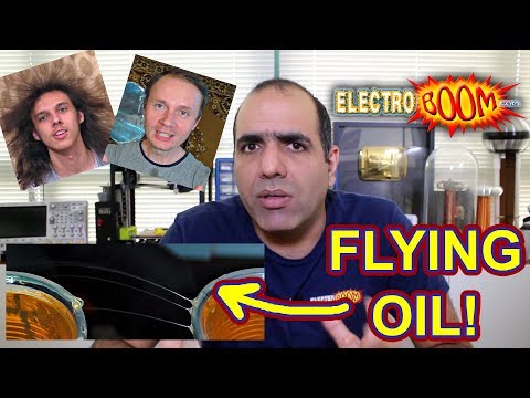 High Voltage Flying Oil Experiment with Voltage Multiplier - UCJ0-OtVpF0wOKEqT2Z1HEtA