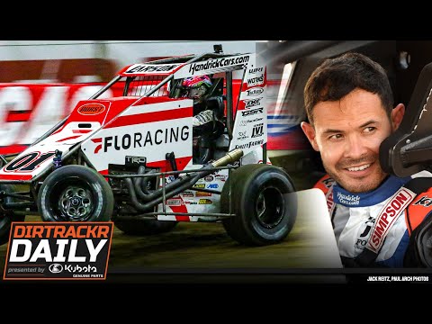Kyle Larson back on dirt, but what about the Chili Bowl? - dirt track racing video image