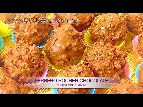 FERRERO ROCHER CHOCOLATE - فرریرو روشر چاکلیٹ - फररैरो रोशर चॉकलेट *COOK WITH FAIZA* - UCR9WXUxcp0bR9OWi5ersIHw