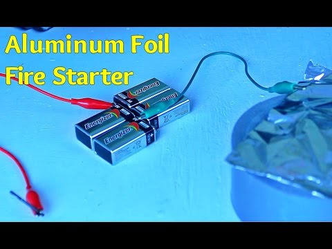 Aluminum Foil Fire Starter - UCe_vXdMrHHseZ_esYUskSBw