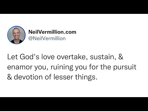 The Pursuit And Devotion Of Lesser Things - Daily Prophetic Word