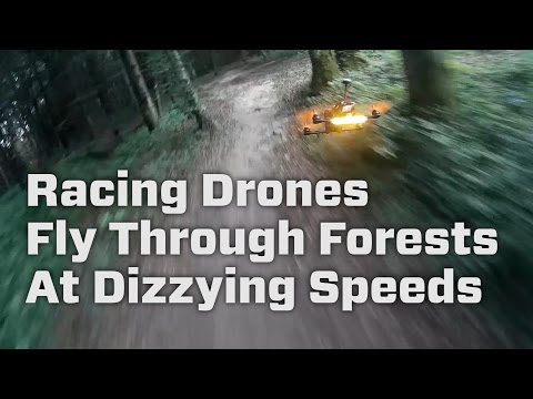 Racing Drones Fly Through Forests At Dizzying Speeds - UCe2PK9vNxfogdvkx4jqB8uQ