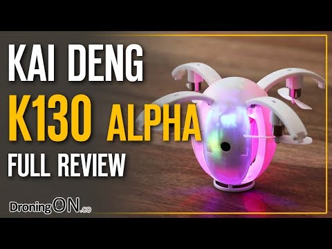 DroningON | Kai Deng K130 Egg Drone Unboxing, Setup & Flight Test - UCYoEOmvbMm0LX6AsIwANvug