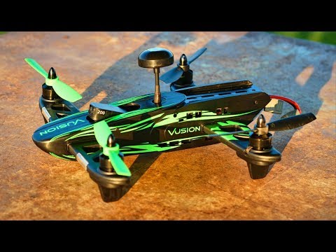 Black & Green Vusion Racer 250 Beginner FPV Racing Drone - TheRcSaylors - UCYWhRC3xtD_acDIZdr53huA