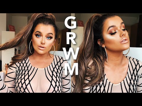 EXTRA AF BIRTHDAY GLAM GRWM! make up + hair | Rachel Leary - UC-Um2u0Agv8Q-OhjO6FZk1g