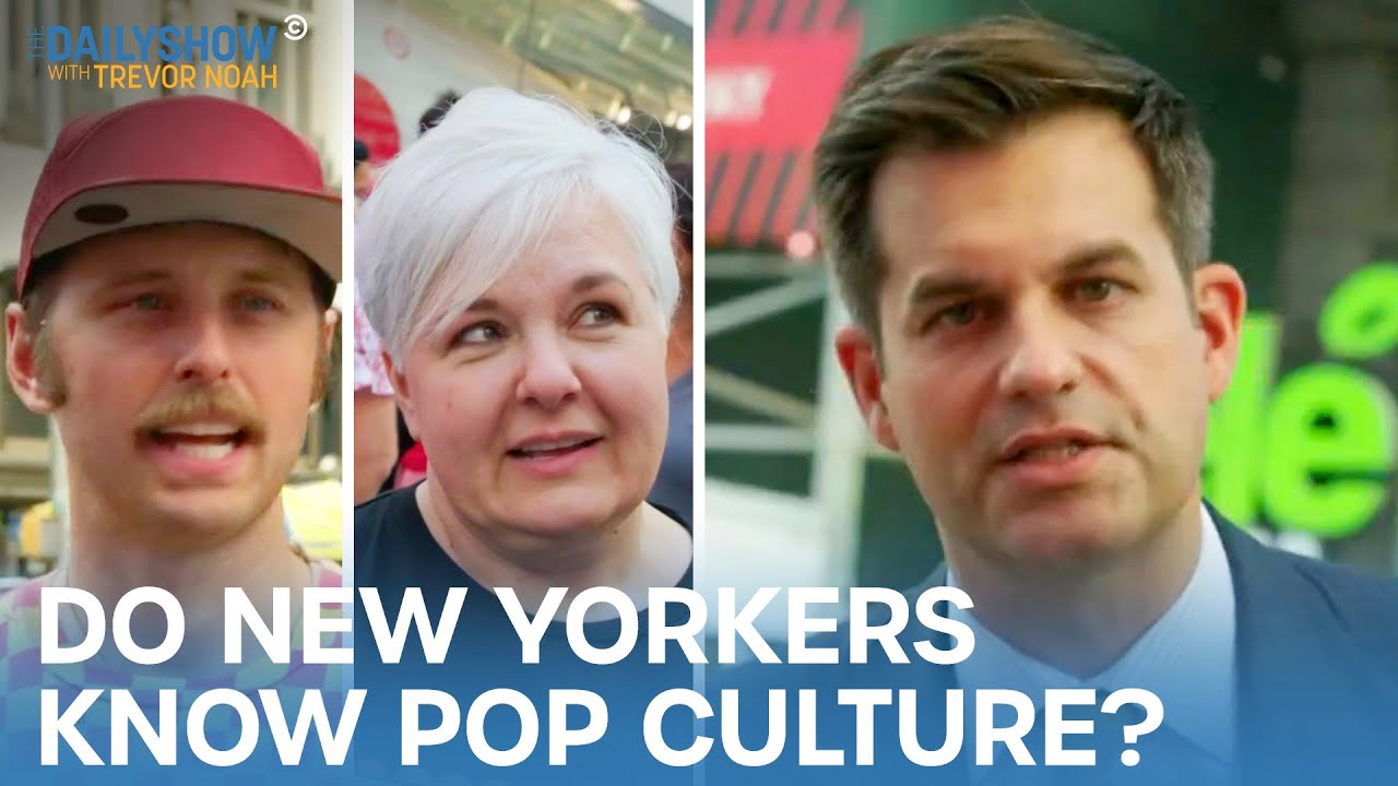 Testing New Yorkers’ Pop Culture Knowledge with Michael Kosta | The Daily Show