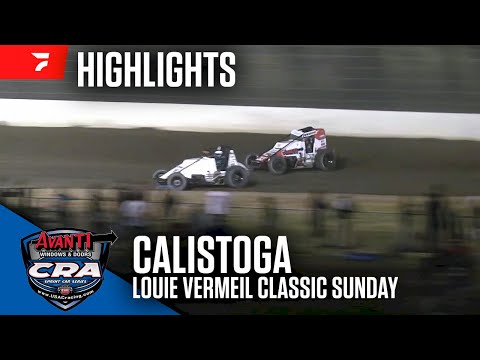 𝑯𝑰𝑮𝑯𝑳𝑰𝑮𝑯𝑻𝑺: August 31, 2025 || Calistoga Speedway || USAC CRA Sprint Cars || Louie Vermeil Classic - dirt track racing video image