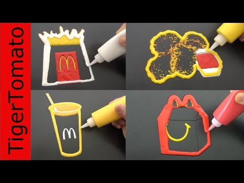 I Made McDonalds Happy Meal Menu With Pancakes