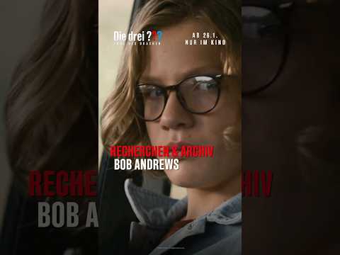 Erlebe Levi Brandl als Bob Andrews 👓 #DreiFragezeichenfilm: Ab 26.1. NUR im Kino!