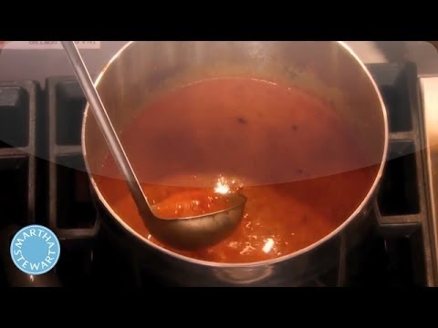 Roasted Tomato Soup Recipe - Martha Stewart - UC6JBm9OAkpI6NUBV_NsLxTA