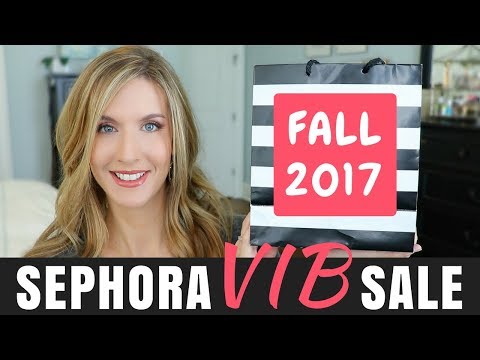 SEPHORA VIB SALE 2017 | RECOMMENDATIONS & IDEAS - UCb4iUMjpHZCiATCCwPaO47Q