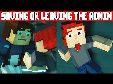 Saving or Abandoning The Admin/Romeo MINECRAFT STORY MODE SEASON 2 EPISODE 5 (Season Finale) - UCm4WlDrdOOSbht-NKQ0uTeg