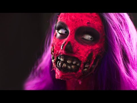 Ripped cheeks, exposed teeth zombie -- FX Makeup Tutorial - UCoziFm3M4sHDq1kkx0UwtRw