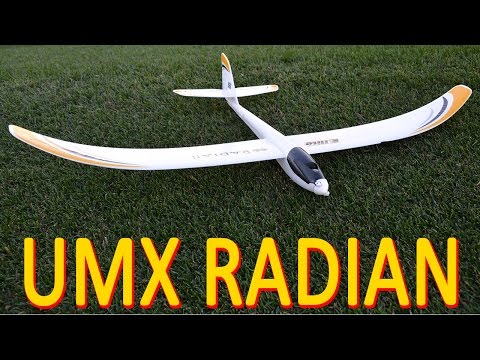 UMX Radian Glider - Flight & Hands on Review - UCBcfnPcLvzR9TqW-jx5GuaA