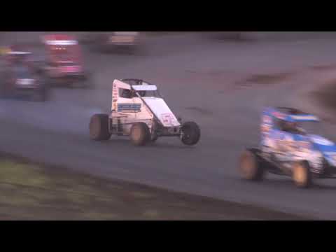 6.12.16 Lucas Oil POWRi National Midget League at Liincoln Speedway - dirt track racing video image