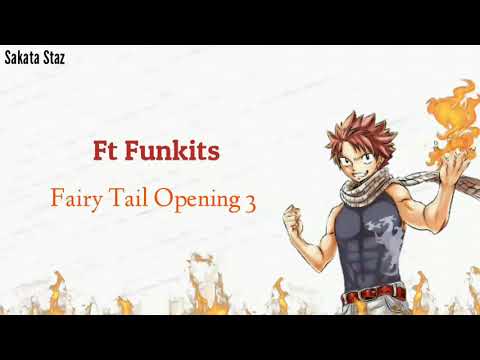 Ft Funkits - Fairy Tail Opening 3 (Lyrics + Terjemahan Indo)