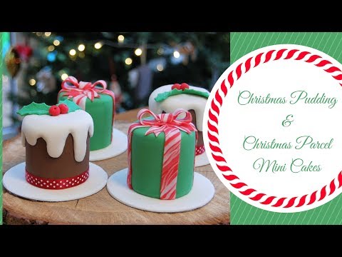 CHRISTMAS MINI CAKES | Ilona Deakin at Tiers Of Happiness