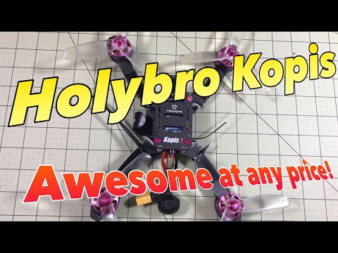 Holybro Kopis 1 Racing Drone Now $210 and still worth that price! - UCzuKp01-3GrlkohHo664aoA