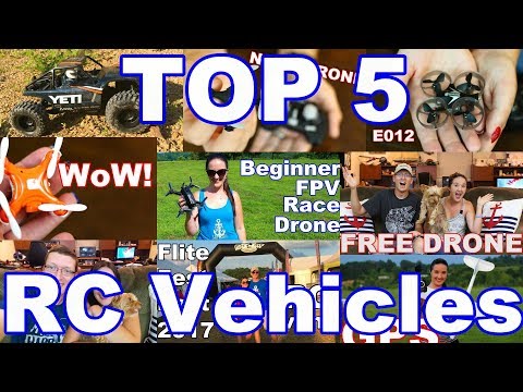 Top 5 RC Vehicles 2017 - Drones, Trucks, and More! - TheRcSaylors - UCYWhRC3xtD_acDIZdr53huA