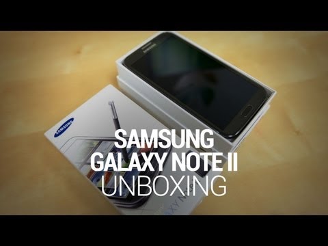 Samsung Galaxy Note II Unboxing & Hands On! - UCR0AnNR7sViH3TWMJl5jyxw