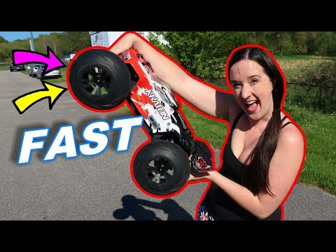 SUPER FAST 50+ MPH MASSIVE RC MONSTER TRUCK New Arrma Kraton 4S 1/10 Scale Speed Test - TheRcSaylors - UCYWhRC3xtD_acDIZdr53huA