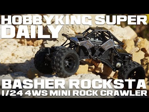 Basher Rocksta 1/24 4WS Mini Rock Crawler - HobbyKing Super Daily - UCkNMDHVq-_6aJEh2uRBbRmw