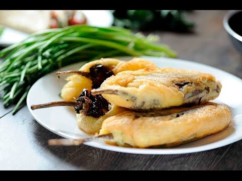 Chile ancho relleno de queso y espinacas - Receta fácil - UCvg_5WAbGznrT5qMZjaXFGA