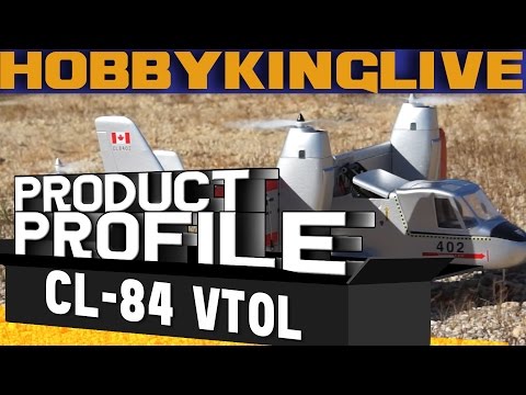 Product Profile - Canadair CL-84 Dynavert VTOL - HobbyKing Live - UCkNMDHVq-_6aJEh2uRBbRmw