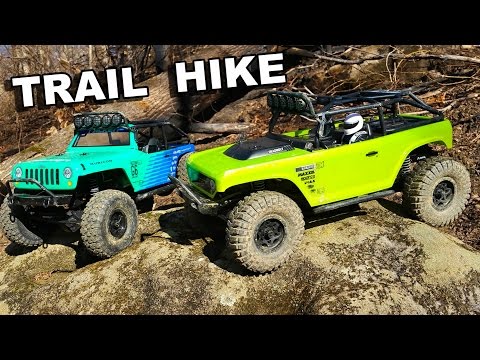 Axial Scx10 Deadbolt and Jeep Wrangler G6 Falken Trail Hike - TheRcSaylors - UCYWhRC3xtD_acDIZdr53huA