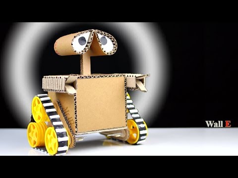 How to Make a robot at home from Cardboard - DIY Wall E Robot - Mr H2 - UCR3xusmlQ7Ljz8R7AB0umZw