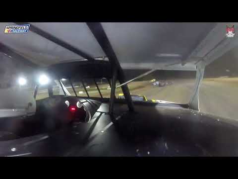 #44 Kaden Miller - B-Mod - 7-20-2024 Springfield Raceway - In Car Camera - dirt track racing video image