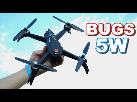 MJX Bugs 5W - Brushless GPS Camera Drone Under $150 - TheRcSaylors - UCYWhRC3xtD_acDIZdr53huA