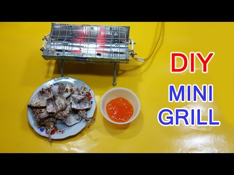 DIY Mini GRILL 12V simple use Glow Plug at home - UCFwdmgEXDNlEX8AzDYWXQEg