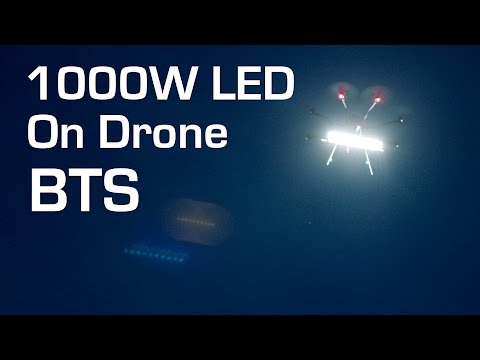 1000W LED on Drone Behind the Scenes - RCTESTFLIGHT - UCq2rNse2XX4Rjzmldv9GqrQ