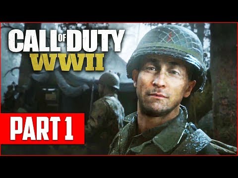 Call of Duty WW2 Campaign Gameplay Walkthrough, Part 1! (COD WW2 PS4 Pro Gameplay) - UC2wKfjlioOCLP4xQMOWNcgg