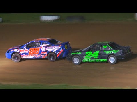 Kids Mini Stock Feature | McKean County Raceway | 8-5-21 - dirt track racing video image