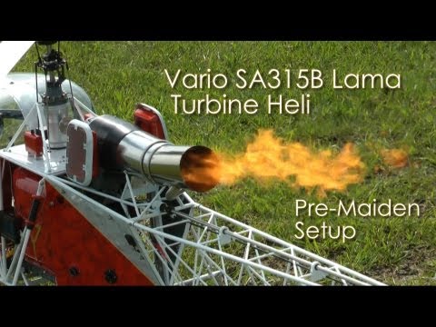 Vario SA 315B Lama Turbine Heli -  Pre-Maiden Setup - UCvrwZrKFfn3fxbkpiSIW4UQ