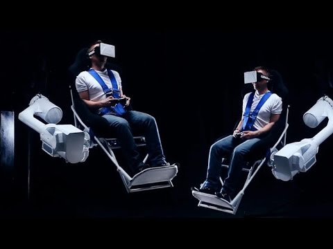 Tomorrow Daily - This VR chair revolves 360 degrees vertically, Ep 232 - UCOmcA3f_RrH6b9NmcNa4tdg