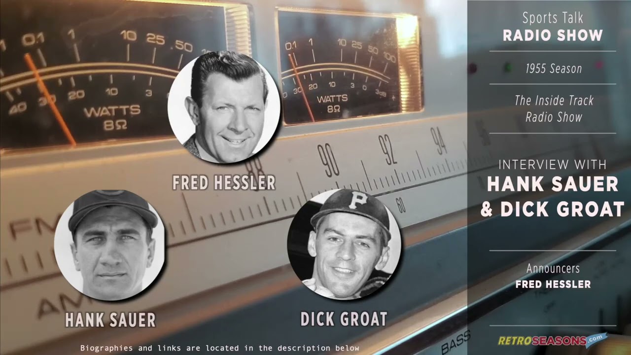 Hank Sauer & Dick Groat - Radio Interview video clip