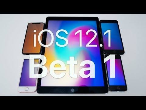 iOS 12.1 Beta 1 - Whats new? - UCiQMYozSSTkJ2twtZM1bG9w