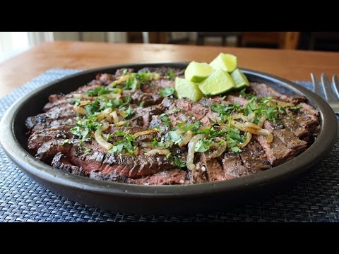 Grilled Mojo Beef - Cuban-Inspired Marinated Skirt Steak Recipe - UCRIZtPl9nb9RiXc9btSTQNw