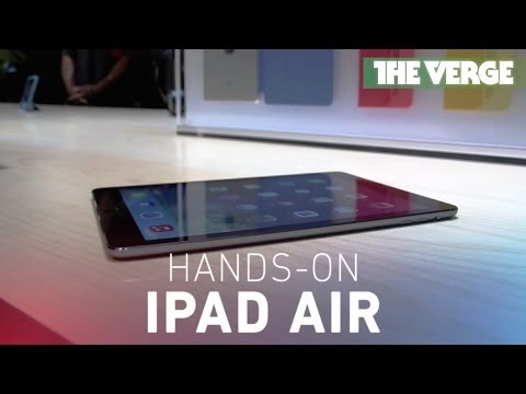 iPad Air hands-on - UCddiUEpeqJcYeBxX1IVBKvQ