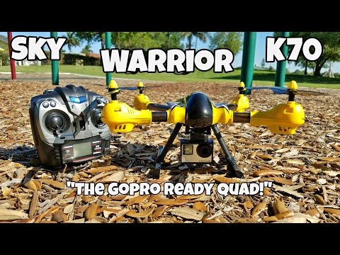 Sky Warrior K70 - $80 Gopro Ready Quadcopter - Lightake.com - UCemr5DdVlUMWvh3dW0SvUwQ